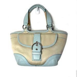 Coach Soho Small Canvas/Leather Bag Style 1881 Y2K